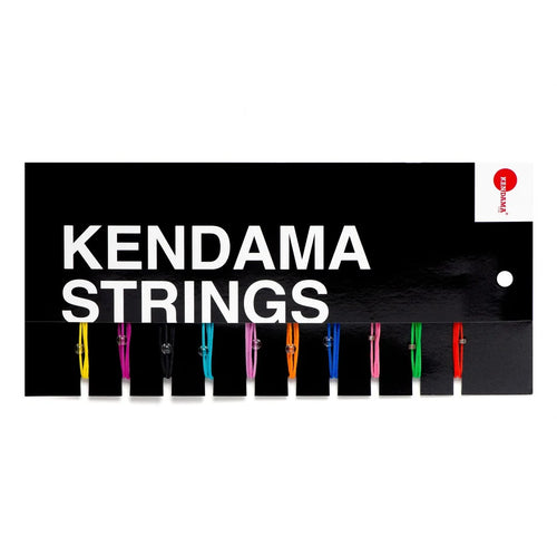 Extra Long Kendama Strings - Pack of 10 Colors with Bearingss