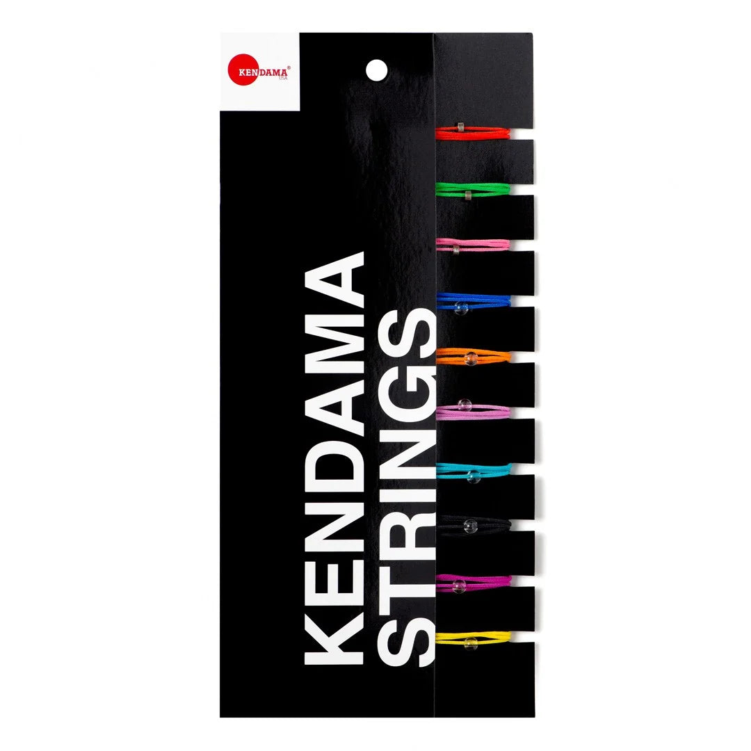 Extra Long Kendama Strings - Pack of 10 Colors with Bearingss