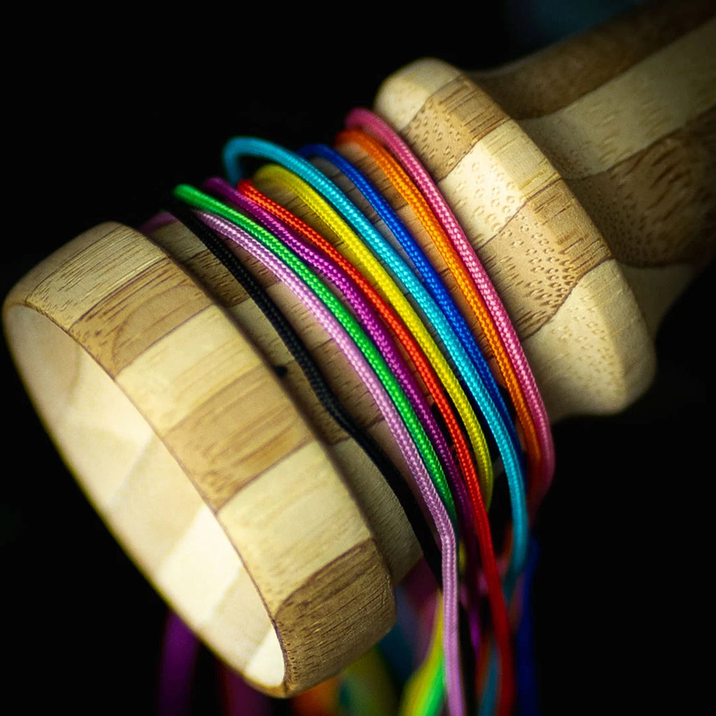 Extra Long Kendama Strings - Pack of 10 Colors with Bearingss