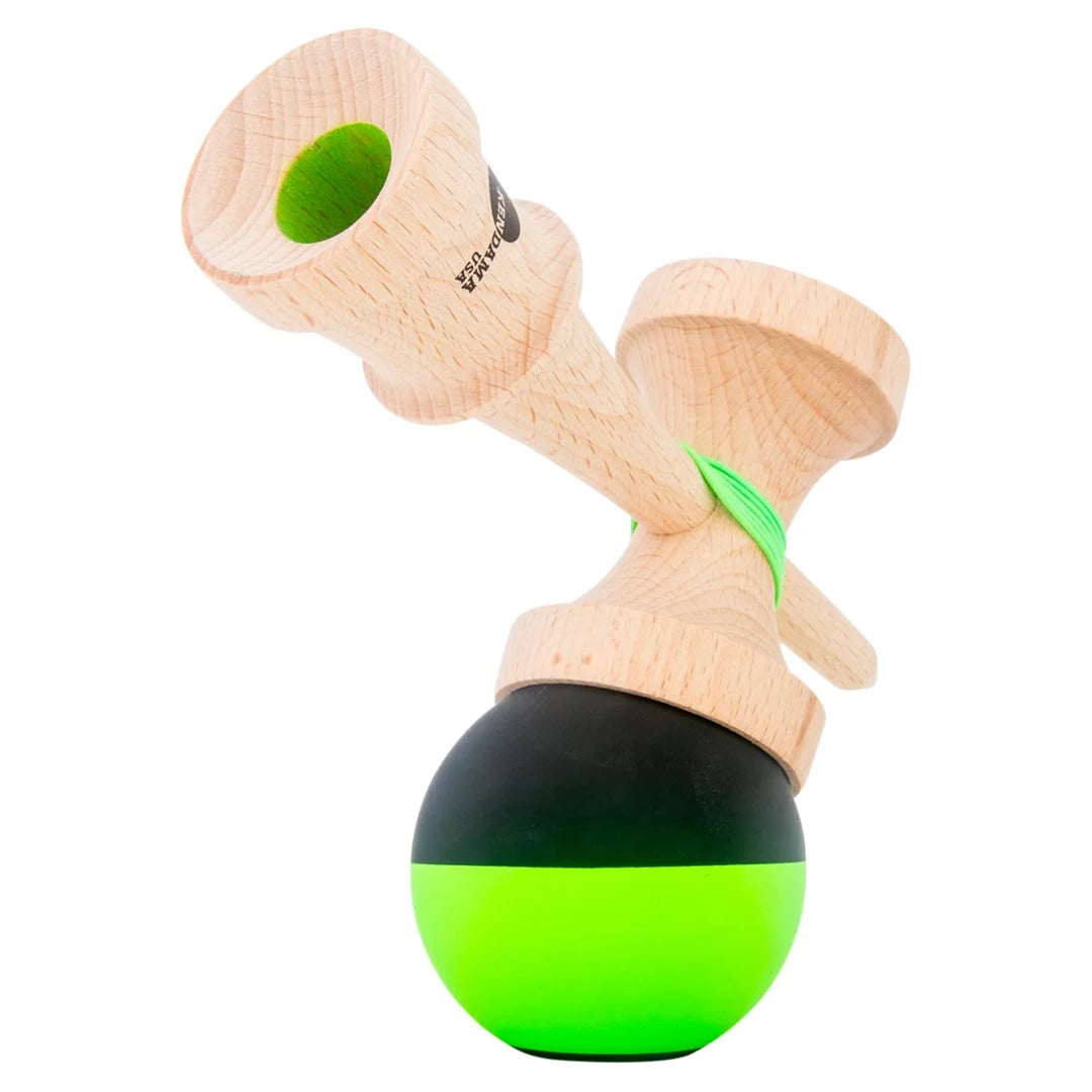 Kaizen Half Split - JET Shape - Green & Black