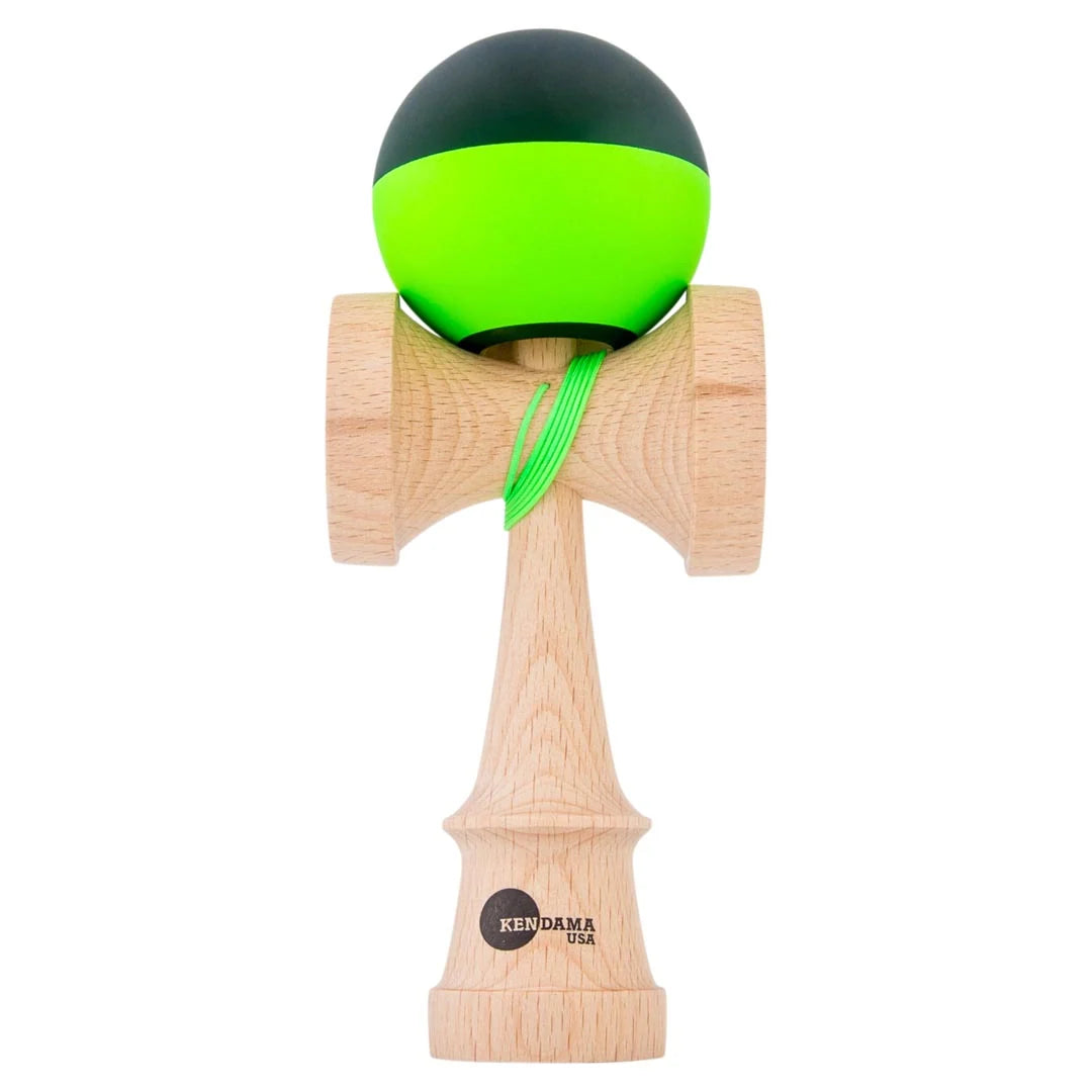 Kaizen Half Split - JET Shape - Green & Black