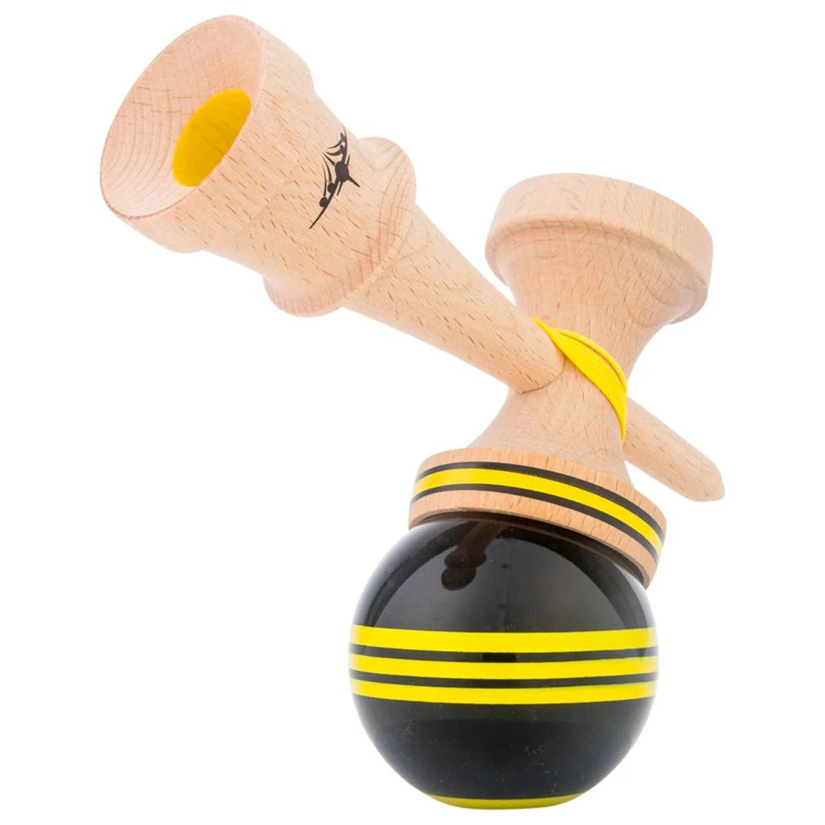 Kaizen Triple Stripe - Jet Shape - Black & Yellow