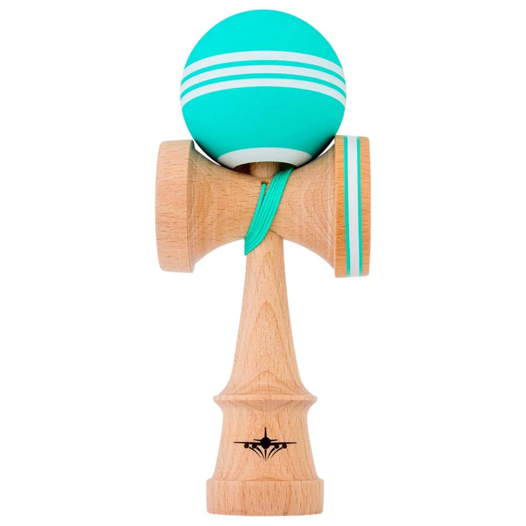 Kaizen Triple Stripe - Jet Shape - Teal & White