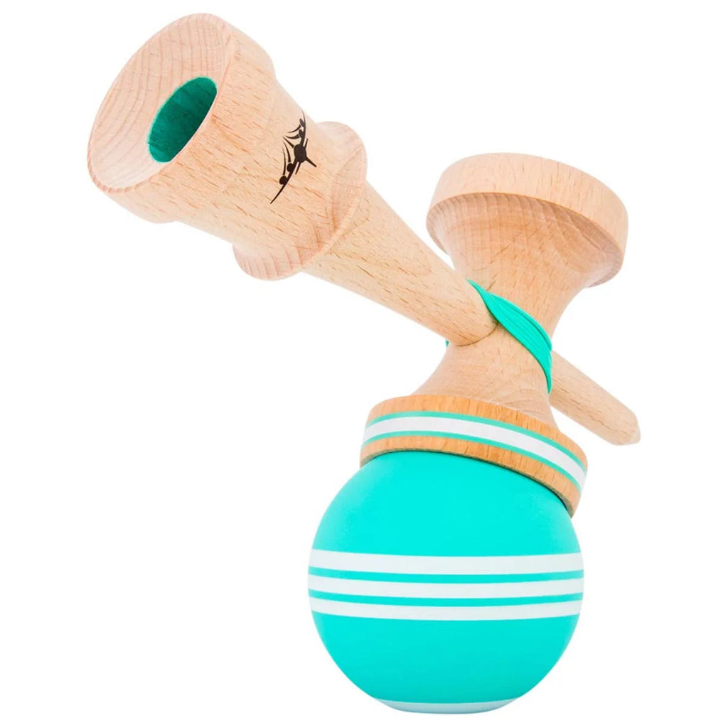 Kaizen Triple Stripe - Jet Shape - Teal & White